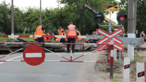 6 мая с 12.00 до 15.00 запланирован ремонт дорожного полотна на железнодорожном переезде станции Ольгино